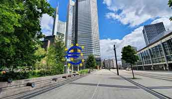 European Central Bank cuts interest rates.